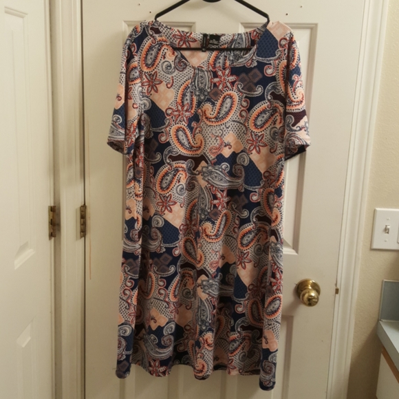new directions Dresses New Directions Paisley Xl Poshmark